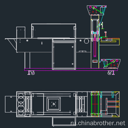 Brother Auto Elieve Creind Schearing Trannl Trinnl Machine